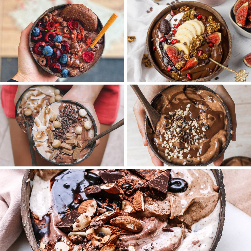 Five Choco Loco Coco Bowls