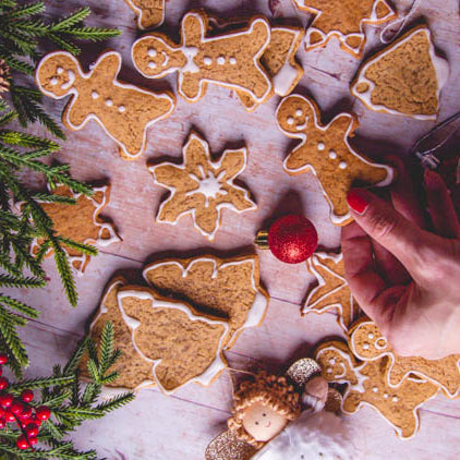 Vegan Gingerbread Cookies