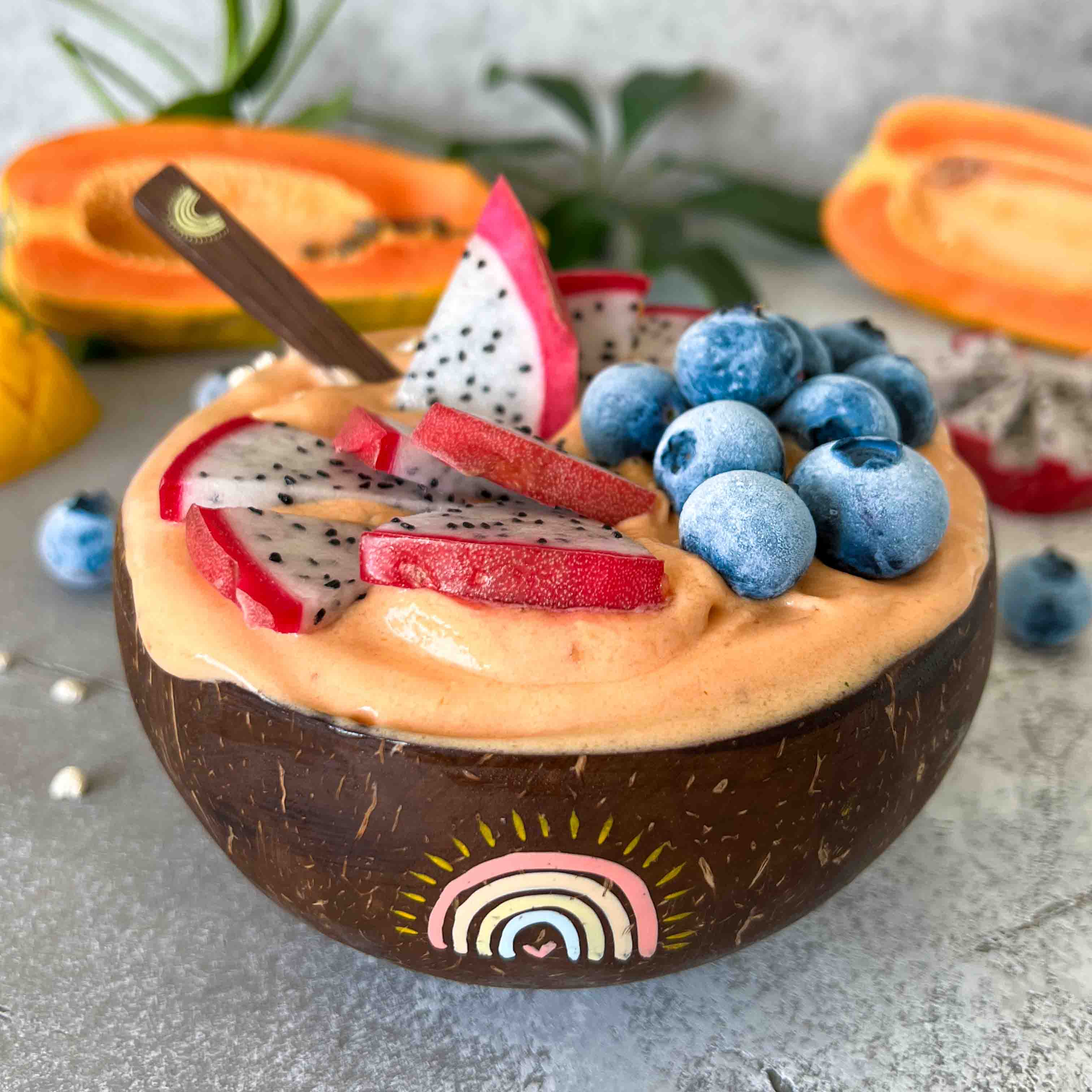 Papaya Smoothie Bowl