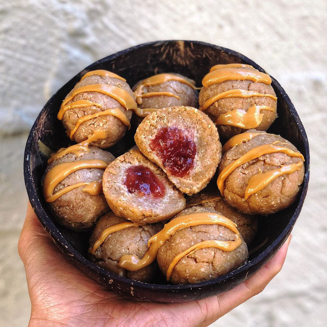 PB & J Protein Balls