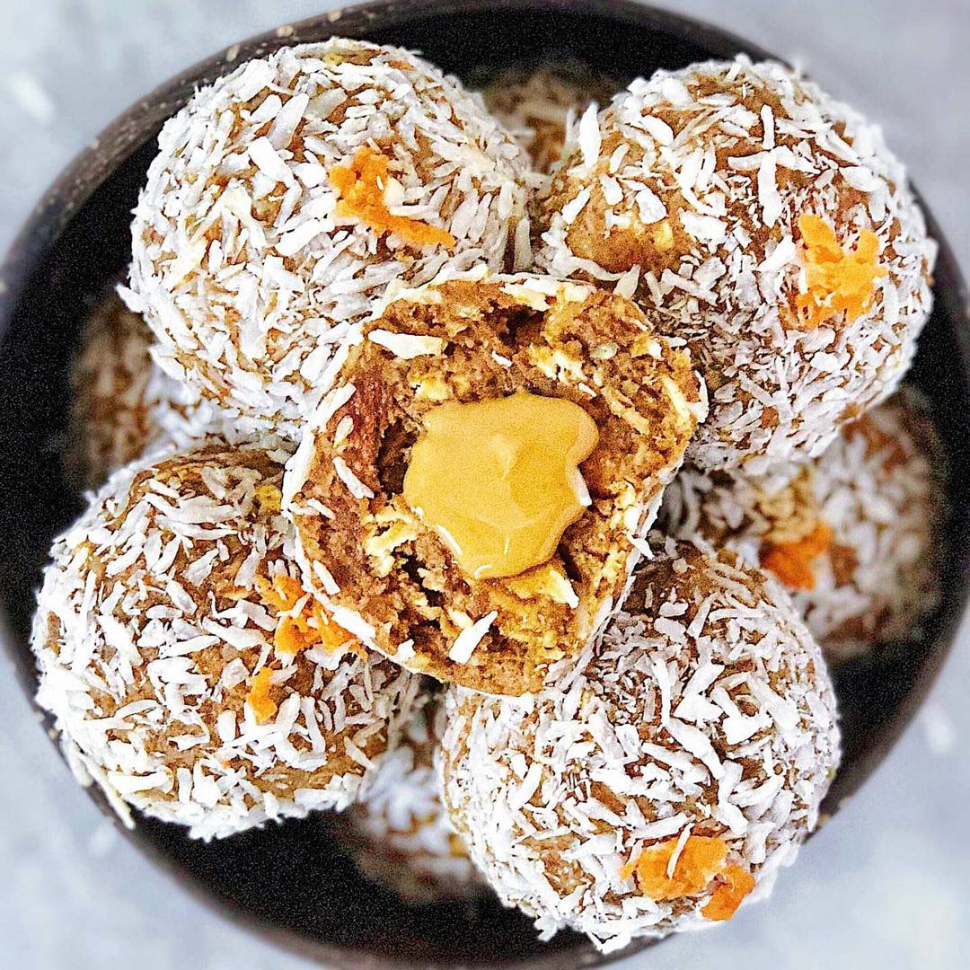 Carrot Cake Bliss Balls