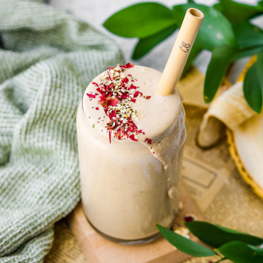 Vanilla Peanut Butter Protein Smoothie