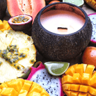 Tropical Fruits Soy Candle by Coconut Bowls